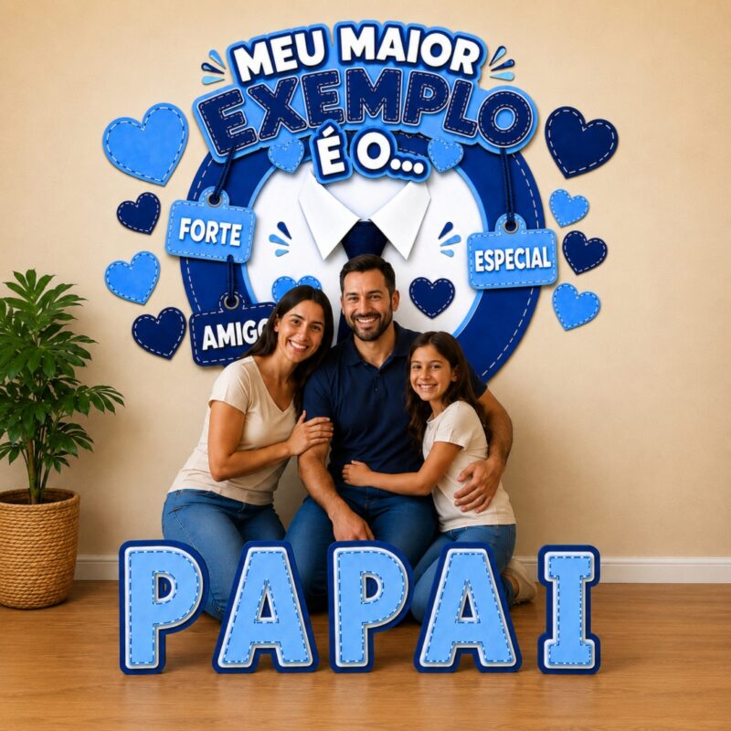 Dia dos Pais Meu Maior Exemplo