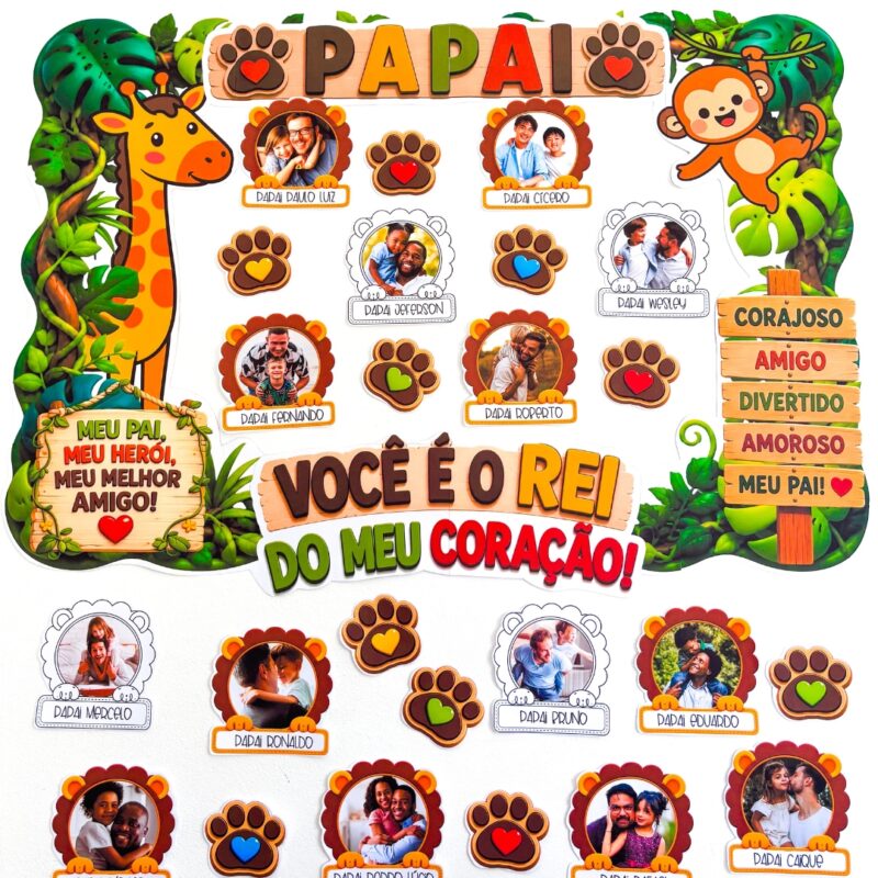 Painel Dia dos Pais – Leãozinho