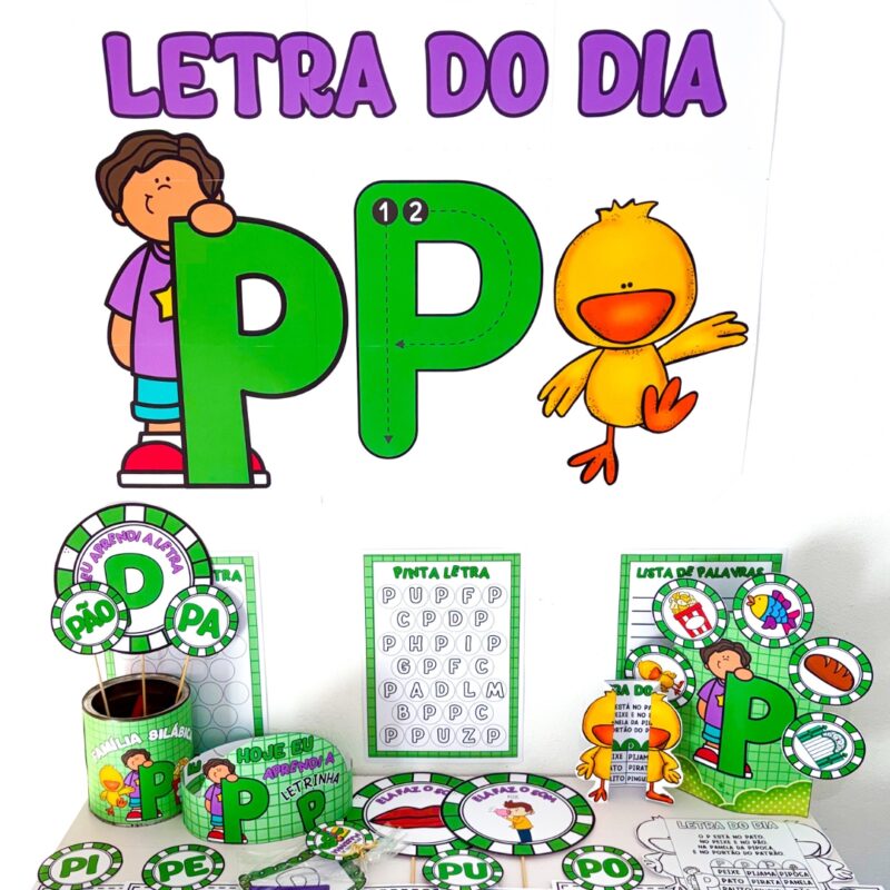 Kit Letra P
