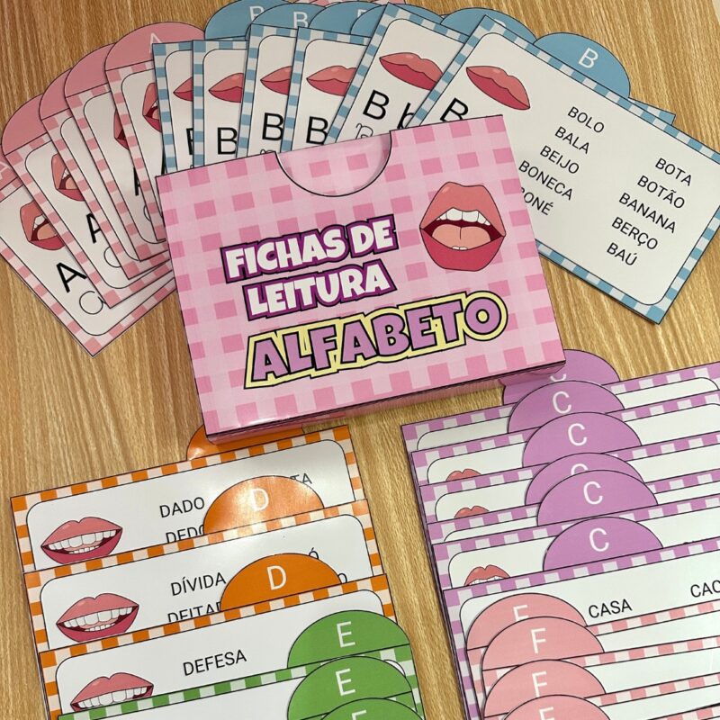 Fichas de Leitura – Alfabeto